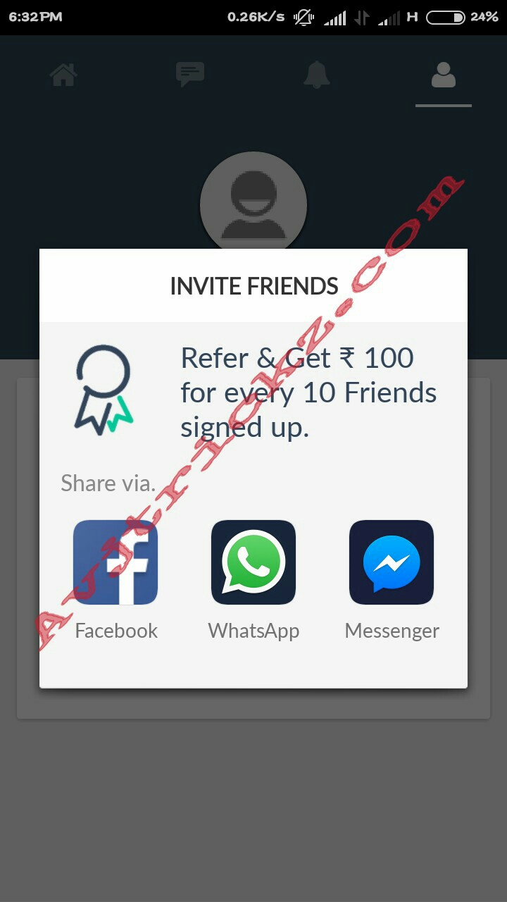 yellow messenger refer to earn unlimited free recharge.jpg image