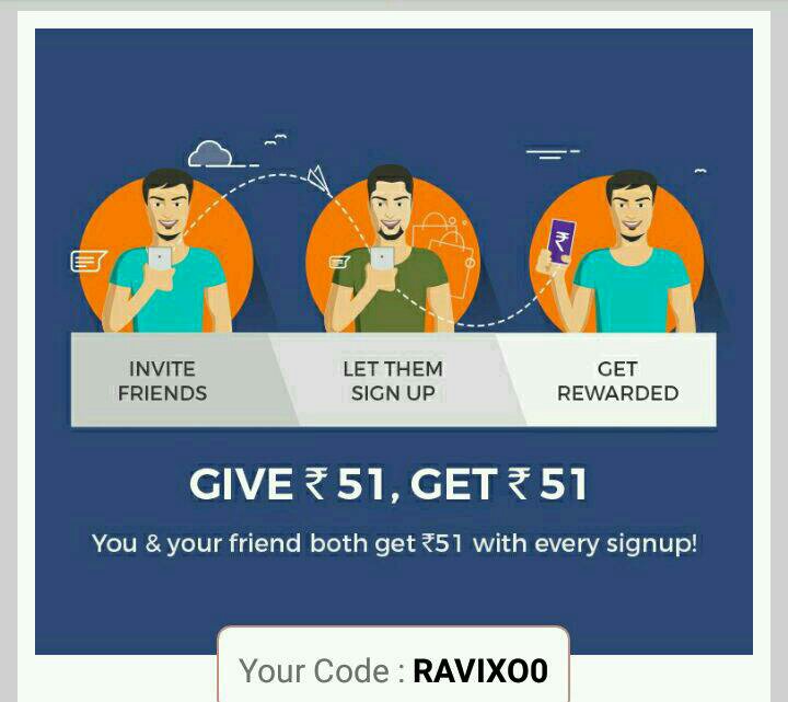 Voonik App Referral code