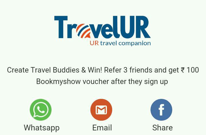 TravelUR refer and earn
