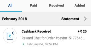 (Proof) Reward Chat App – ₹ 10 Paytm On Sign Up + ₹ 5 Per Refer (*Instant Redeem*)