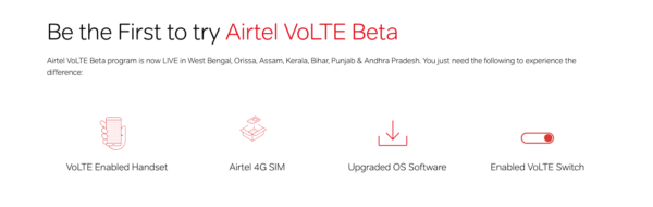 Airtel - Get upto 30 GB Absolutely free for Airtel VoLTE Circles (Select States)