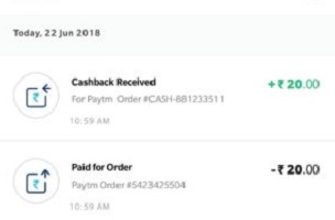 Paytm MONTHLY20 -Get 100% 100% Cashback Up to Rs.20 (*All users*)