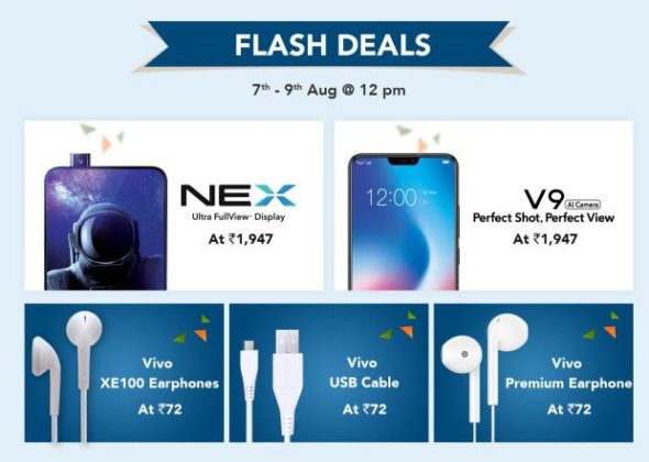 Vivo Freedom Carnival Sale - Huge Discount for Vivo Smartphons, Headphones