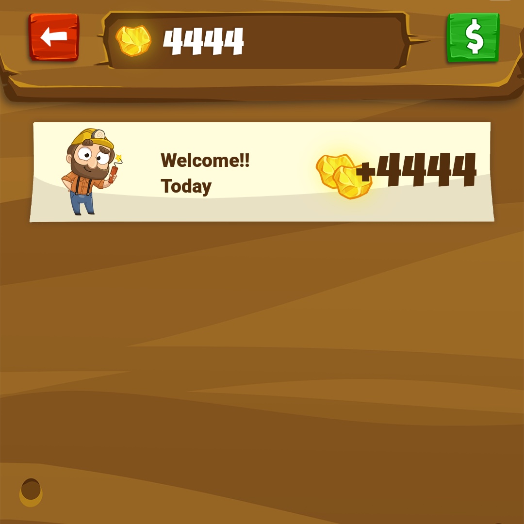 Lucky Miner App - 4444 Coins On Signup + Get 250 Coins Per Refer (Redeem In Paypal)