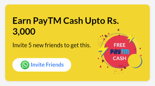 Trell App Refer and earn : Get Free PayTM Cash Upto Rs.10 to Rs.3000 From Trell app