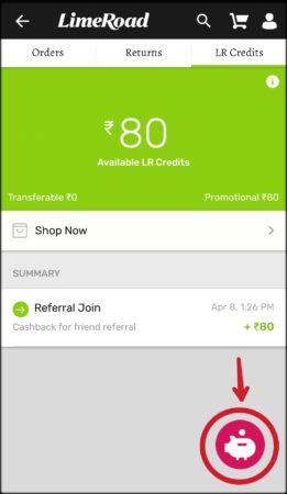 Limeroad app loot