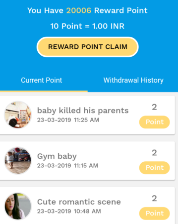 Vidsta Video Status app - Watch, Upload videos & Earn unlimited Paytm cash