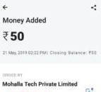 ShareChat App paytm proof