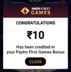 Paytm First Games - Play And Win Free Paytm Cash + Refer and Earn