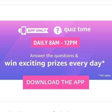 amazon quiz answers 10 july