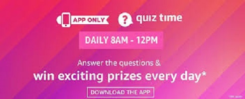 amazon quiz answers