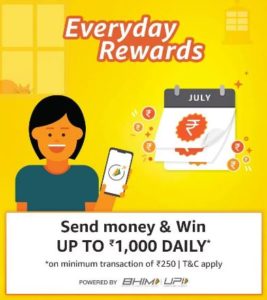 Amazon Pay Send Money UPI Offer