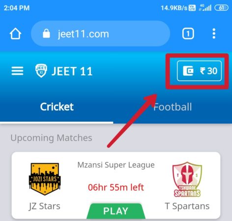 jeet11 fantasy referral code